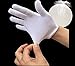 Soft White Cotton Gloves, Extra Small Size, Pack of 12 Pairs
