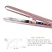 Flat Iron for Hair Straightening, ELFINA Professional Steam Straightener (ionic with LCD, 5 modes,) - Pink