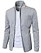H2H Mens Business Single Button Blazer Jacket with various colors GRAY US M/Asia L (CMOBL01)