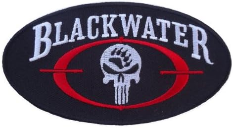 Velcro Blackwater Security Army Punisher Mercs [4 Inches] Patch