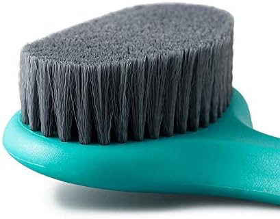 Xvoox あかすり ボディブラシ 体洗いブラシ 背中ニキビ お風呂用体洗い 角質除去 血行促進 バスグッズ ロング柄 緑 Xvoox あかすり 通販 Amazon