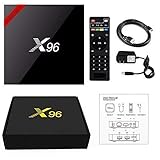 [2019 Latest Version] SHOEKI X96 4K Android 7.1 TV Box 1GB 8GB AMLOGIC S905W Quad CORE Support 2.4G WiFi H.265 X96 Media Player
