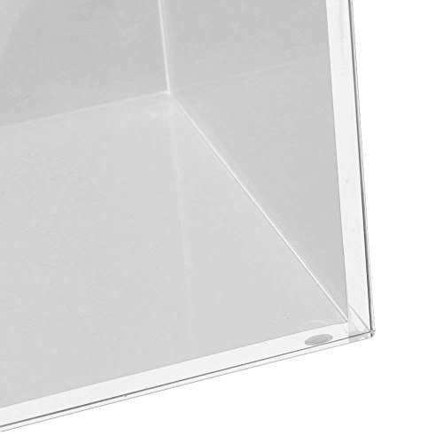 Doublelife Facial Tissue Dispenser Square Box Cover Holder Clear Acrylic Napkin Storage Box 4.92 x 4.92 x 4.72inch for Bathroom, Kitchen and Office Room - Thumbnail 3