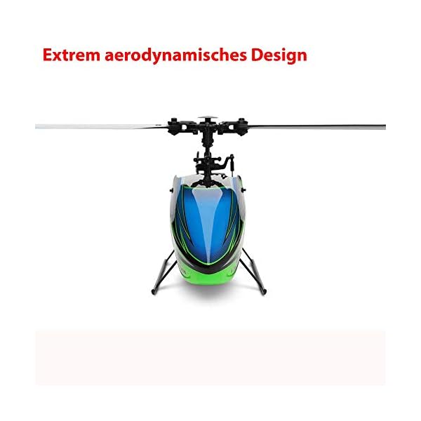 4.5 Kanal Single-Rotor RC ferngesteuerter Hubschrauber mit 2.4GHz-Technik und Gyro-System, Ready-to-Fly, inkl. Akku und… – Bild 6