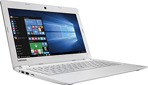 Lenovo Ideapad High Performance 11.6" HD PC Intel Celeron Dual-Core Processor, 2GB RAM, 32G eMMC Storage, Webcam, Wi-Fi, Bluetooth, HDMI, Windows 10 (Certified Refurbished)