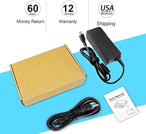 45W USB C Laptop Charger for Acer Chromebook R13 11 13 15 311 315