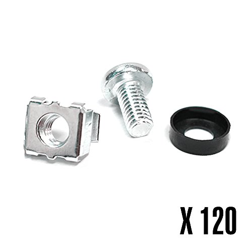 Buy Rosewill M6 Server Rack Cage Nuts & ing Screws for Server Shelves