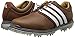 adidas Men's Pure 360 LTD Golf Shoe, Tan Brown/Tour White/Silver Metallic, 11 M US