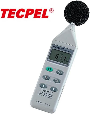 Digital Sound Level Meter dB Noise Meter TECPEL DSL-330