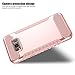 SKYLMW Galaxy S8 Case,Samsung Galaxy S8 Case, Impact Resistant Shock-Absorption Case,Dual Layer Armor Full-Body Protective Case for Samsung Galaxy S8 Rose Gold