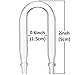 JARDLI Pollen Glass CO2 Diffuser with U-Shape Connecting Tube for Aquarium Planted Tank (50-75 US gallons)