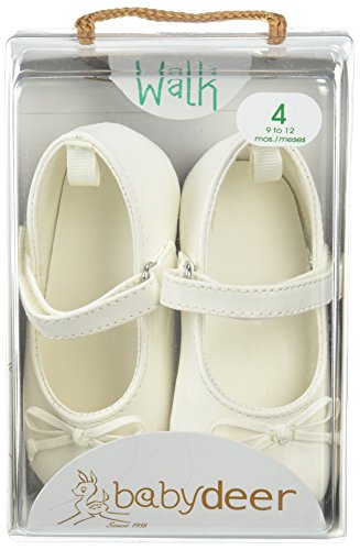 Baby Deer Girls' 0006388 Mary Jane Flat, Ivory, 8 Child US Toddler