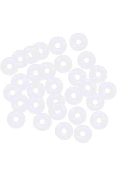 Uxcell Silicone O Rings 4mm Od 1mm Id 1 5mm Width Vmq Seal Gasket For Compressor Valves Pipe Repair White Pack Of 30 Amazon Com Industrial Scientific