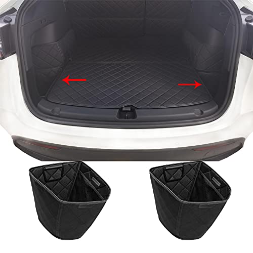 Tesla Model Y Trunk Organizer Storage Box Rear Trunk Side Storage