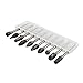 ZJchao 10 PCS Double Cut Tungsten Carbide Rotary Burr Set 1/8