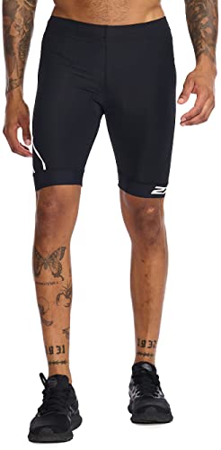 2XU Core Tri Shorts Black/White LG