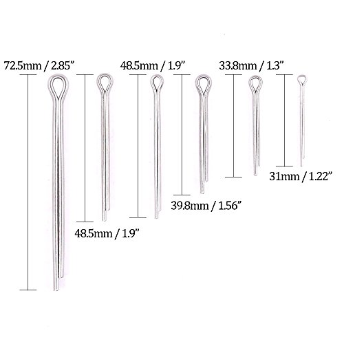 1 Glarks+Stainless+Fastner+Fitting+Assortment