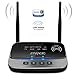 BTMAGIC Bluetooth 5.0 Transmitter Receiver 265FT Long Range 3 in 1 Bluetooth Audio Adapter aptX HD & aptX Low Latency, Optical RCA AUX 3.5mm for TV Home Stereo PC Headphone/Speaker, USB Rechargeable