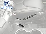 Opar Silver Handbrake Cover Trim for 2011 - 2017 Jeep Wrangler - Set