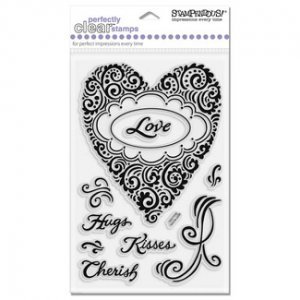 Pattern Palpitations Clear Unmounted Rubber Stamp Set (SSC1035)