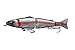 Dynamic Lures Dynamo Jointed Swimbait Fishing Lure | 7.50 Inch 2.00 Oz | (2) - Size 10 Treble Hooks | Freshwater or Saltwater Applications | Count 1 |