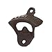 Leegoal Rustic Cast Iron OPEN HERE Bottle Opener Vintage Style Wall Mount Man Cave
