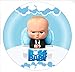 Baby Bossy Party Plates Cake Birthday Supplies Blue Decoration Movie - 10 PC