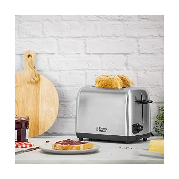 Russell-Hobbs-24081-Two-Slice-Toaster-Brushed-Stainless-Steel Russell Hobbs 24081 Two Slice Toaster, Brushed Stainless Steel