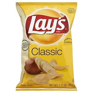 Image of Lays, Classic Potato Chips, 1.5 Oz. (64 Count)
