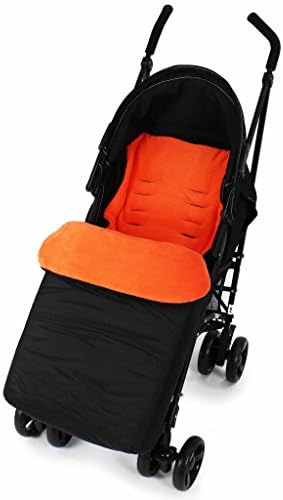 Stroller Footmuff to Fit Argos Cuggl Maple, Hazel & Larch Stroller (Orange)