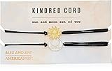 Alex and Ani Kindred Cord, Sun and Moon Sterling Silver/14K Gold Plated Bangle Bracelet