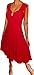 Funfash Plus Size Clothing Women Empire Waist Slimming Midi Dress Made in USA