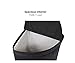 BirdRock Home Corner Laundry Hamper with Lid and Cloth Liner - Bamboo - Black - Easily Transport Laundry Basket - Collapsible Hamper - String Handles