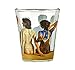 JUST FUNKY Pink Floyd Backs Shot Glass, 1.5oz