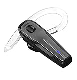 Bluetooth Headset, WOLFANG Wireless Bluetooth CSR V4.1 HandsFree Earpiece w/ Noise Reduction Mic