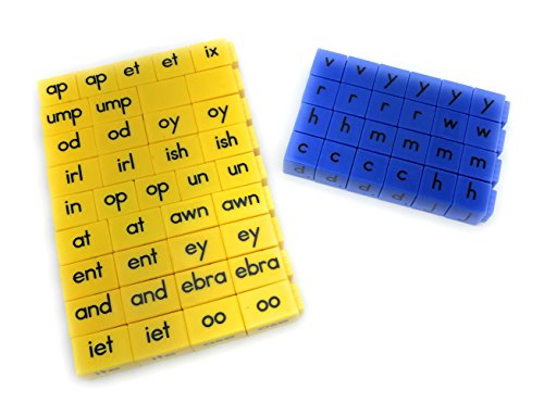 ETA hand2mind Alphabet Linking Letter and Word Building Cubes for Early Reading (Set of 62) - Thumbnail 2