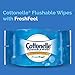 Cottonelle FreshCare Flushable Wipes for Adults, Alcohol Free, White, Pack of 42 Wet Wipes