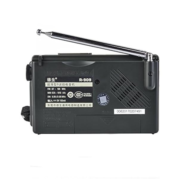 Radio XHD Tecsun R-909  AM FM Onda Corta - Imagen 5