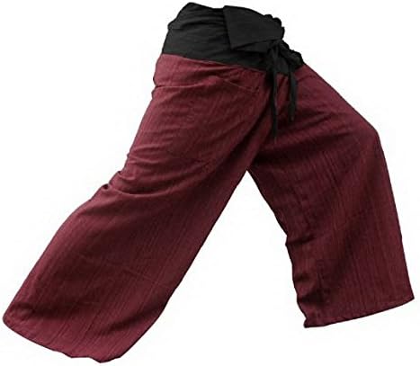 Bjelly Fisherman Pants Casual Style Cotton Free Size