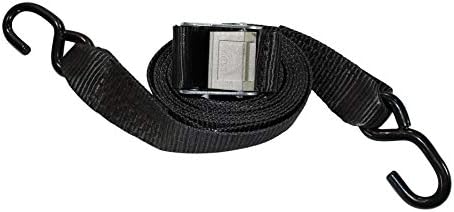 Gunwale Straps Sgt Knots Marine Trailer Tie Down Accessories For Boats Heavy Duty Cam Buckle Transom Strap Zinc Plated Hooks Durable Webbing Trailer To Boat Safety