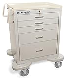 Lakeside C-524-K-1G 5 Drawer Emmer Cart, Key