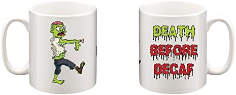 Death Before Decaf Funny Mug, Coffee Mug, Tea Cup, Tea Mug