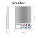 Gram Scale 600g x 0.01g Digital Kitchen Scale NEXT-SHINE High-Precision Pocket Mini Muti-Functional Pro Scale with Back-lit LCD Display Tare PCS for Cooking and Backing