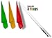 Southwestern Equine Training Flag [3 Total Flags] Orange, Green & Black Horsemanship Flag Horse Lunging Training Stick with Replacement Flags