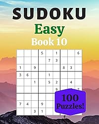 Sudoku Easy Book 10: 100 Sudoku for Adults | Large