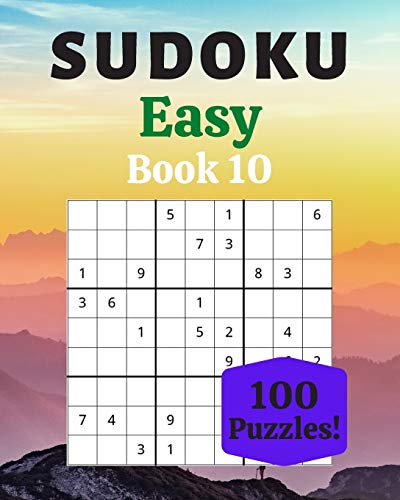 Sudoku Easy Book 10: 100 Sudoku for Adults | Large