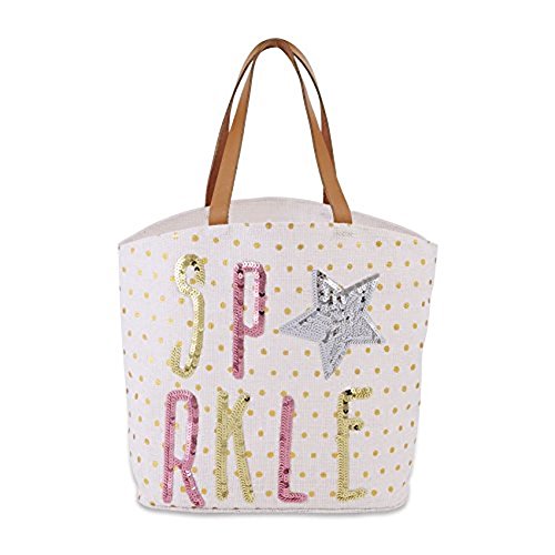 Mud Pie SPARKLE Glitter Tote Pricepulse