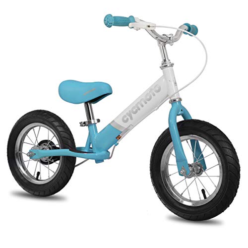 JOYSTAR 14 Inch Balance Bike for Boys Girls 3T to 6 Years Old Push Toddler Balance Bike with Footboard 14