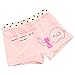 Kids Girls Soft Cotton Underwear Assorted Boyshort Pack of 5 (B, 3-5 Years)