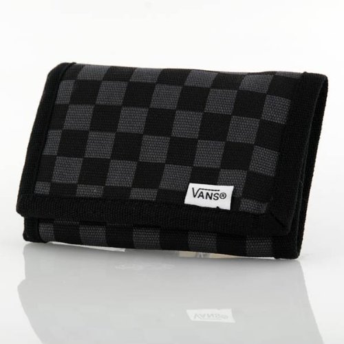 Vans Slipped Trifold Wallet Black/Gunmetal Bill-fold Wallet